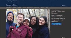 Desktop Screenshot of campusministry.georgetown.edu