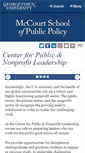 Mobile Screenshot of cpnl.georgetown.edu