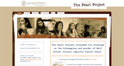 Desktop Screenshot of pearlproject.georgetown.edu