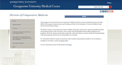 Desktop Screenshot of dcm.georgetown.edu