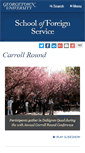 Mobile Screenshot of carrollround.georgetown.edu