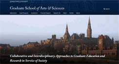 Desktop Screenshot of grad.georgetown.edu
