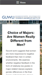 Mobile Screenshot of guwli.georgetown.edu