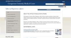 Desktop Screenshot of ora.georgetown.edu