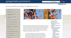 Desktop Screenshot of ideaa.georgetown.edu