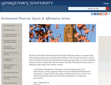 Tablet Screenshot of ideaa.georgetown.edu
