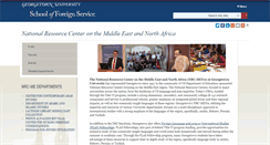 Desktop Screenshot of nrcme.georgetown.edu