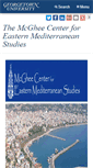 Mobile Screenshot of mcgheecenter.georgetown.edu