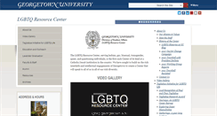 Desktop Screenshot of lgbtq.georgetown.edu