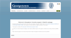 Desktop Screenshot of georgetown.es