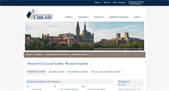 Desktop Screenshot of guides.library.georgetown.edu