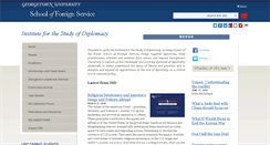Desktop Screenshot of isd.georgetown.edu