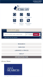 Mobile Screenshot of library.georgetown.edu