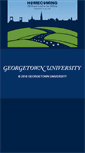 Mobile Screenshot of homecoming.georgetown.edu