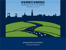 Tablet Screenshot of homecoming.georgetown.edu