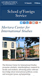 Mobile Screenshot of mortara.georgetown.edu